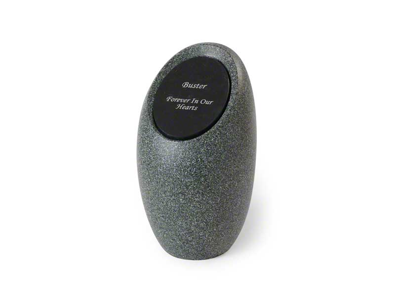 1_PETRIBUTES_HighDown-Urn_01_HIG-3200-DG-1 Highdown ashes urn memorial. for pet ashes, dog, cat or horse. May be personalized