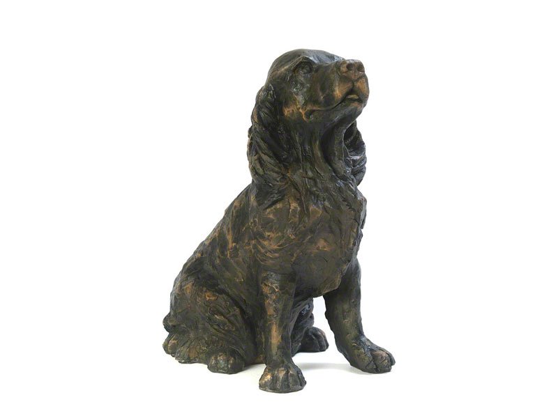 1_PETRIBUTES_CASDO-SPAN-BRZ.jpg Beautiful figurine Spaniel dog urns for pet dog ashes. Cocker Springer Clumber Sussex. Can be personalised.