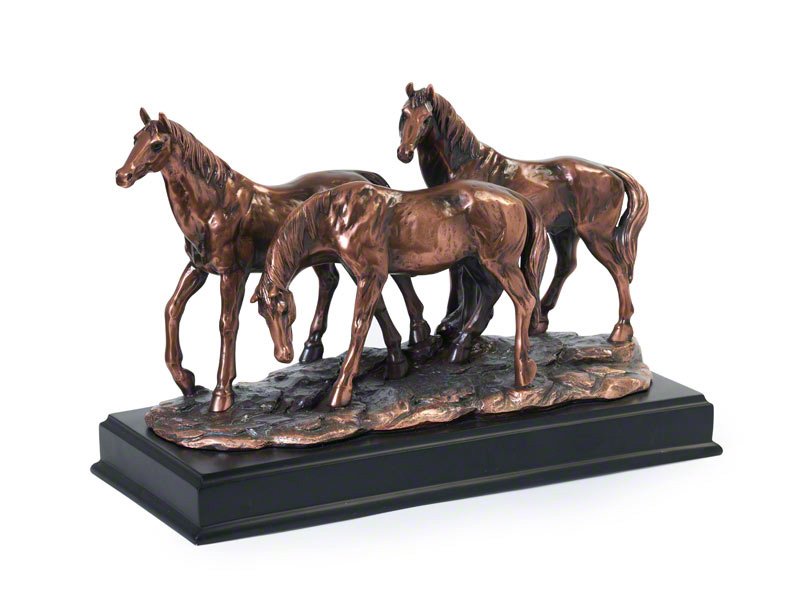 Horse Keepsake Urn “Friends Together”