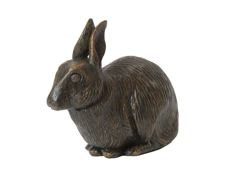 Beautiful figurine Rabbit urns for pet bunny ashes. Can be personalised.