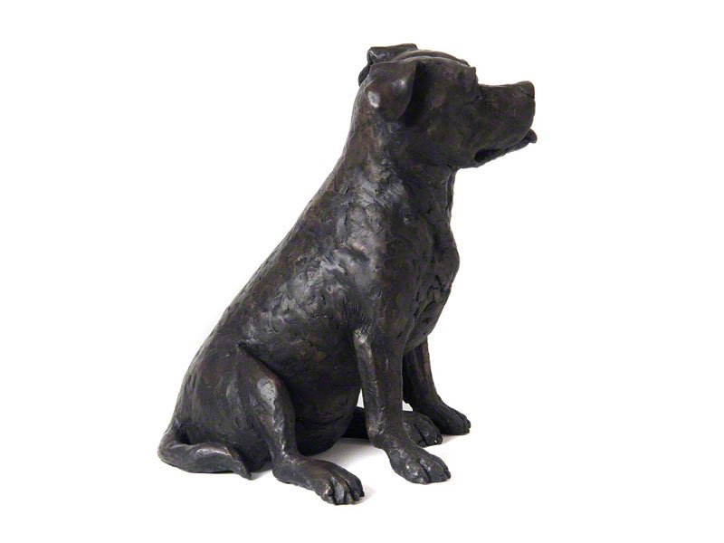 4_PETRIBUTES_CASDO-STA-BRZ.jpg Beautiful figurine Staffordshire Bull Terrier dog urns for pet Staffie dog ashes. Can be personalised.