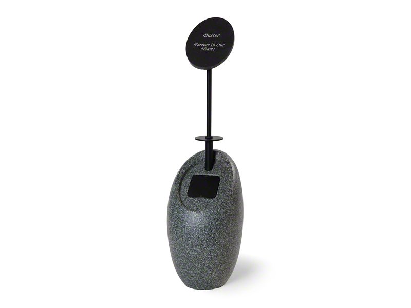 4_PETRIBUTES_HighDown-Urn_01_HIG-3200-DG.jpg Highdown ashes urn memorial. for pet ashes, dog, cat or horse. May be personalised