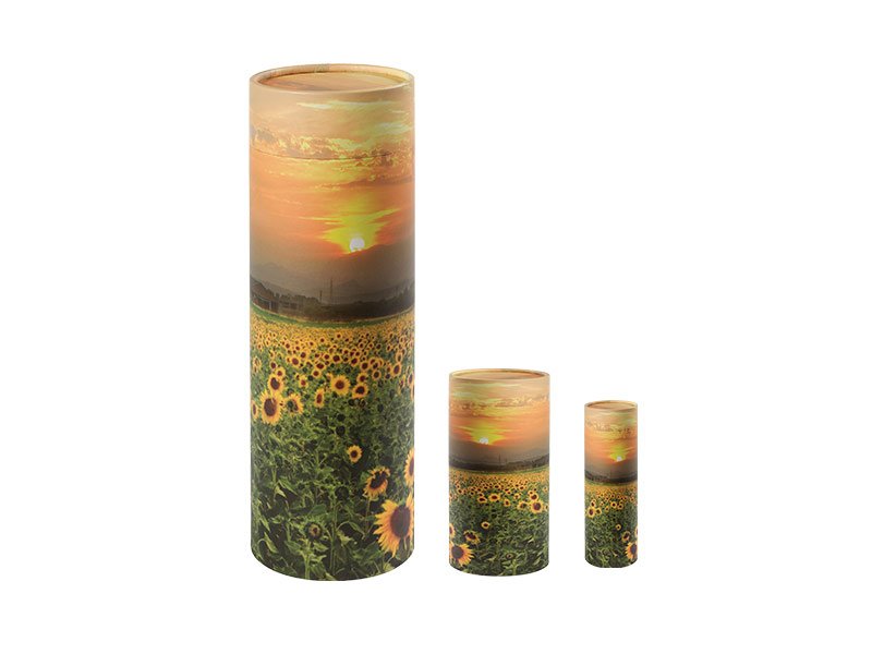 Scatter Tube Sunflower Design